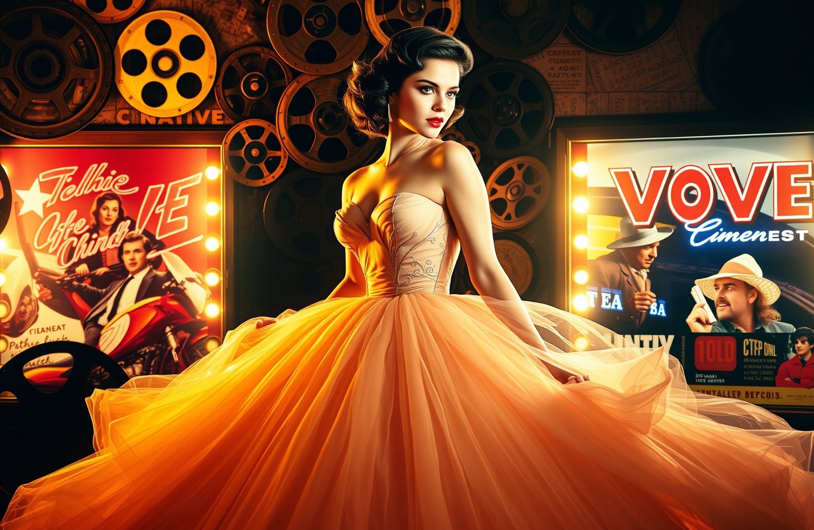 Vintage Actress Wallpaper
