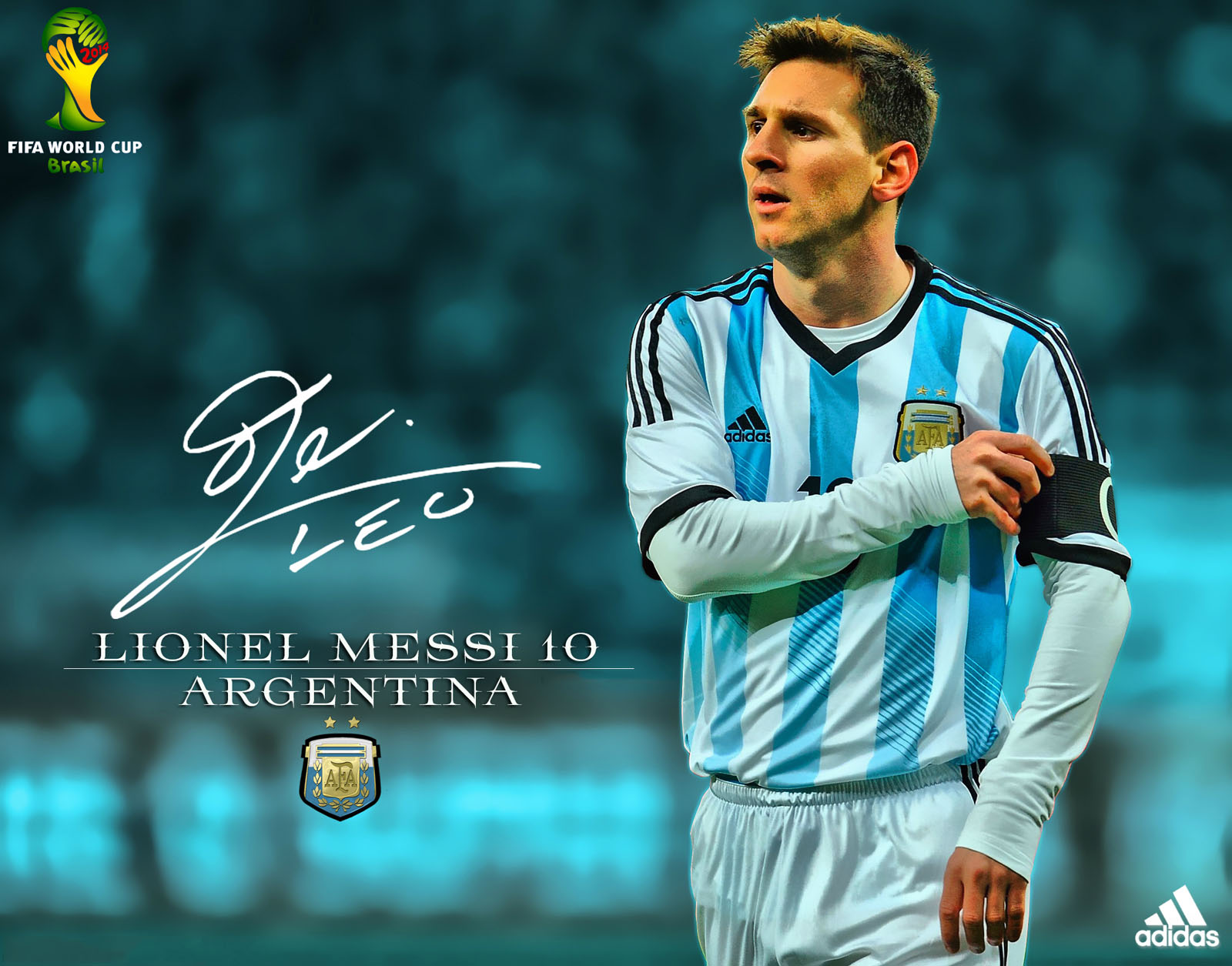Lionel Messi Argentina Fifa World Cup Wallpaper