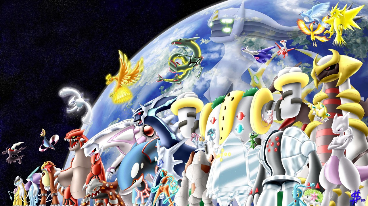 All Legendary Pokemon Wallpaper Whomertreklocked