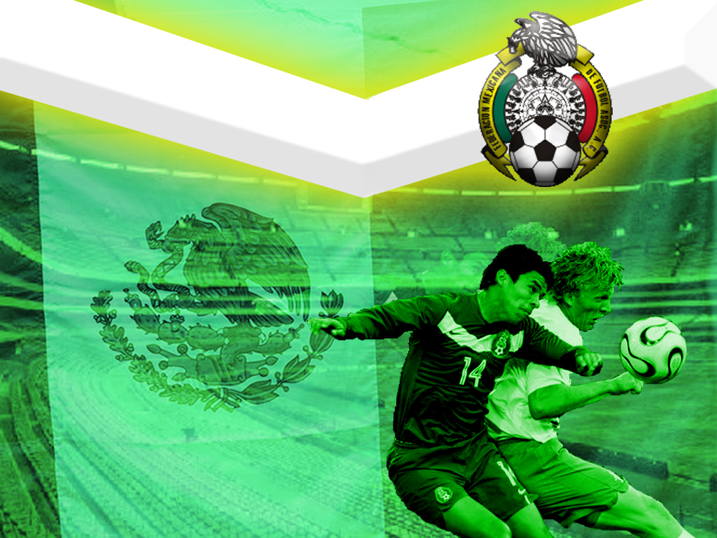 Mexico Soccer Team Bkgd By Karnbeln