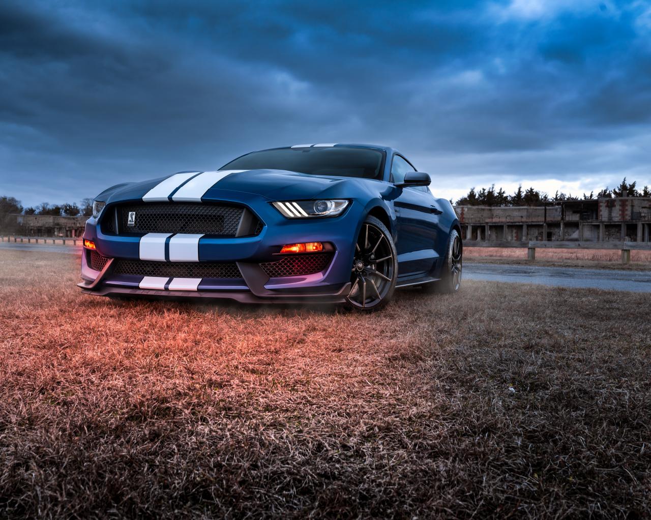 Wallpaper Ford Mustang Shelby Gt500 Muscle