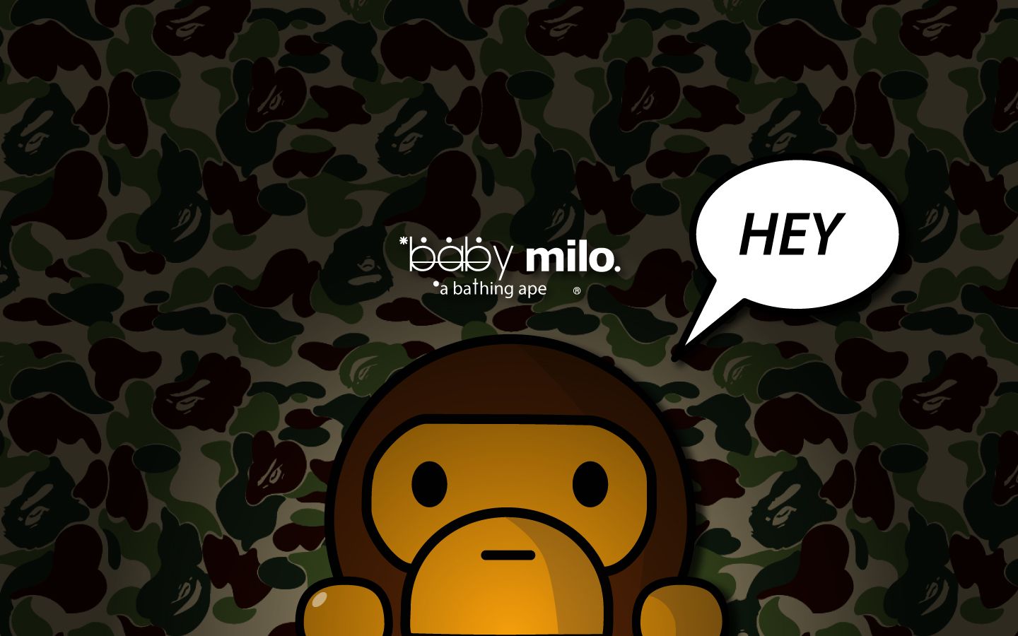 Pink Bape Cartoon Wallpaper On