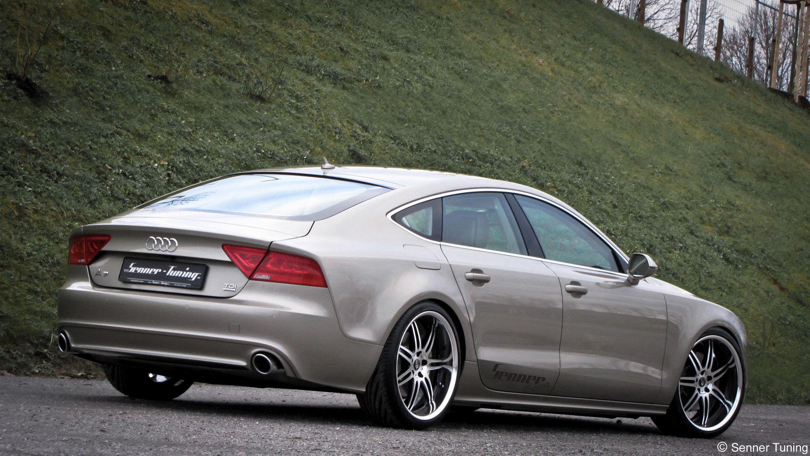 Wallpaper Audi A7 Sportback Gets Tuned By Senner