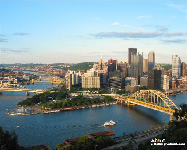 Pittsburgh Wallpaper   Free Desktop Wallpaper of Downtown Pittsburgh