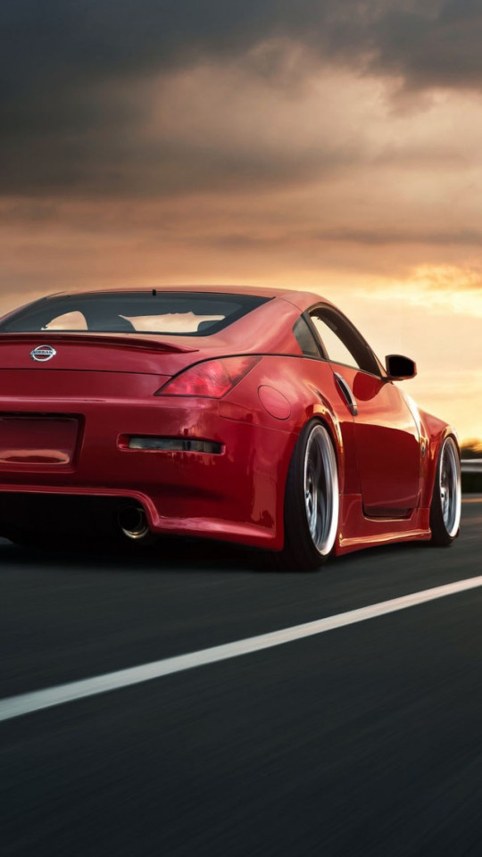 Nissan 350z Red iPhone Plus And Wallpaper