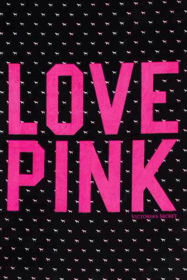  Descarga gratis Love Pink Wallpaper Logo Love pink wallpaper para tu Escritorio, Móvil