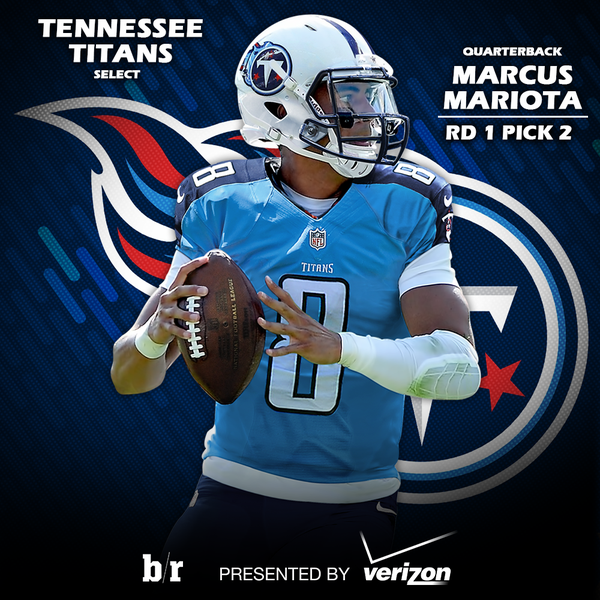 Inters And S Pick Marcus Mariota Tennessee Titans
