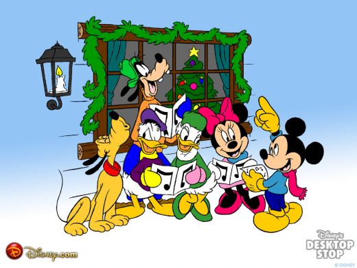 Mickey Mouse Christmas Wallpaper Clickandseeworld Is All About Funny