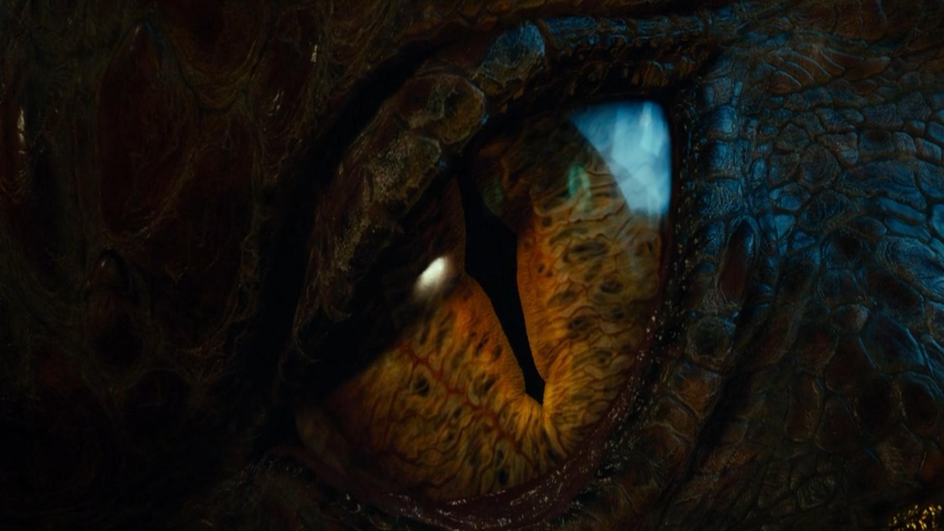 Eyes Dragons The Hobbit Smaug Wallpaper