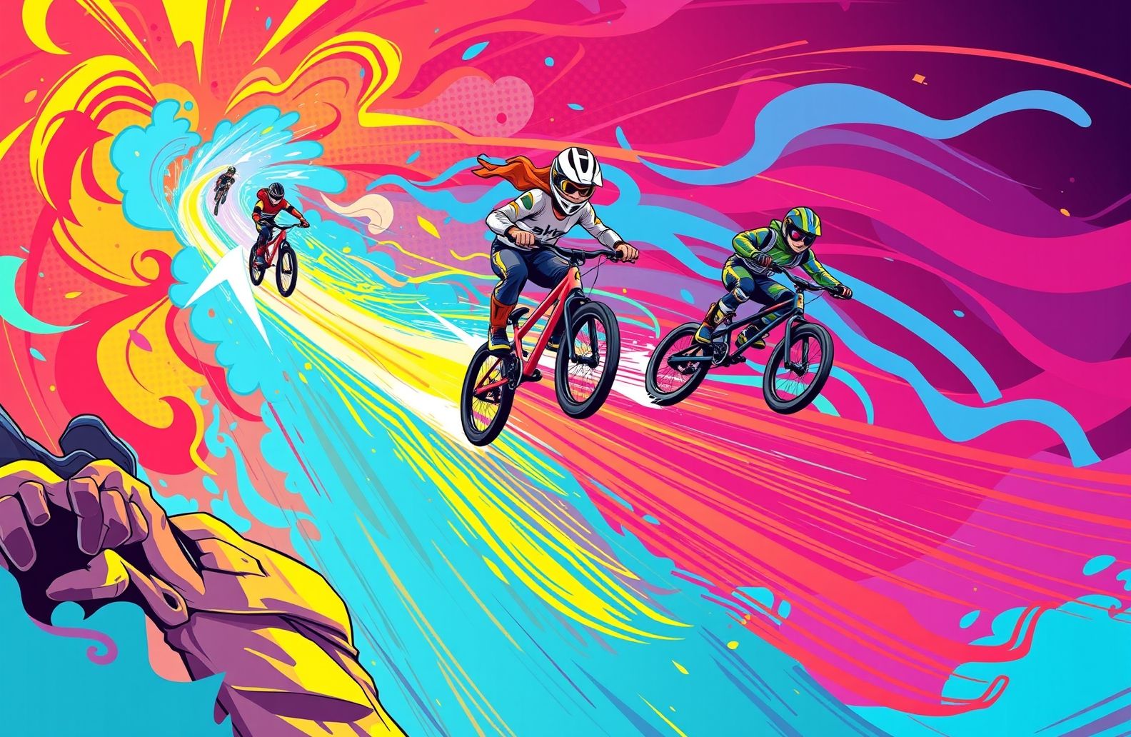 Idaten Jump Wallpaper