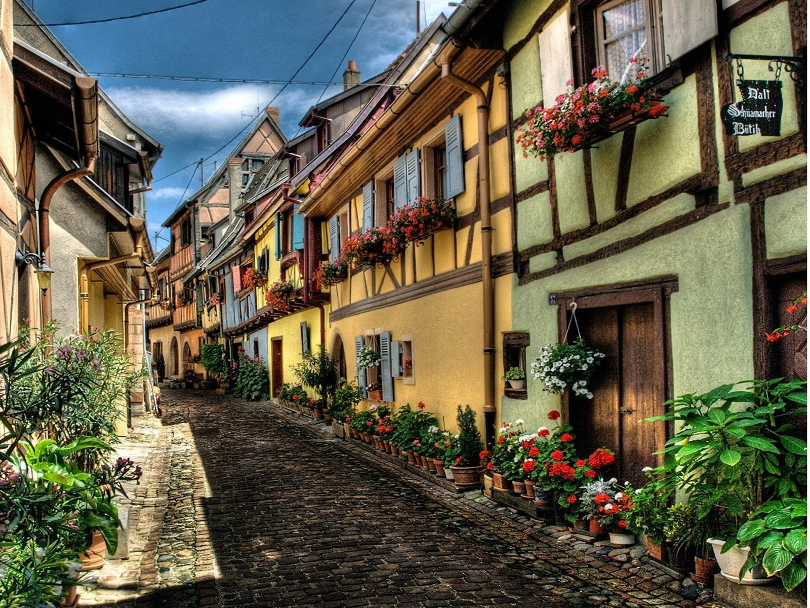 Old Houses In Alsace France Wallpaper And Image