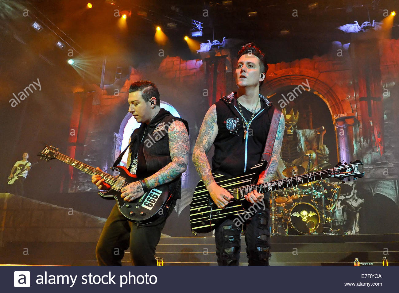 Zacky Vengeance L and Synyster Gates with Avenged