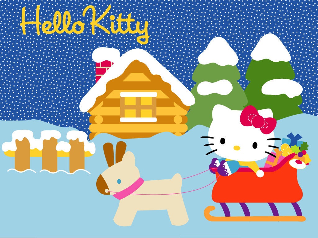 Wallpaper Hello Kitty Christmas For Mac Desktop