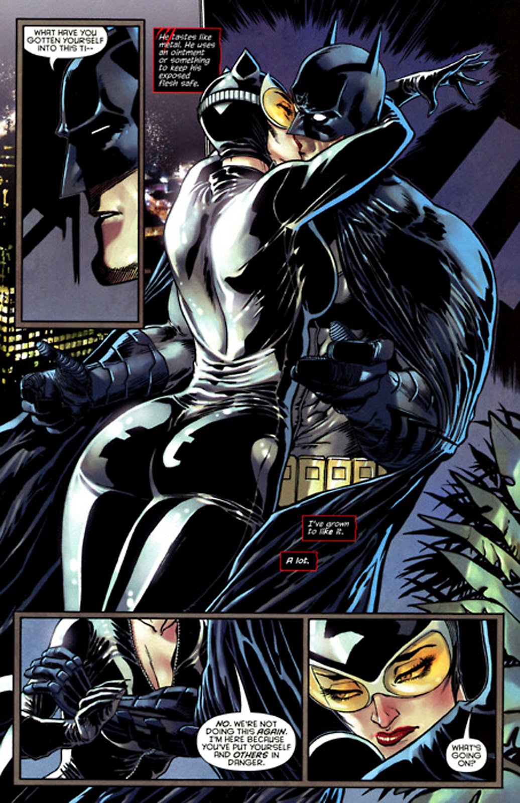 And Here Is Catwoman Ic Art By Guillem March Shown Below