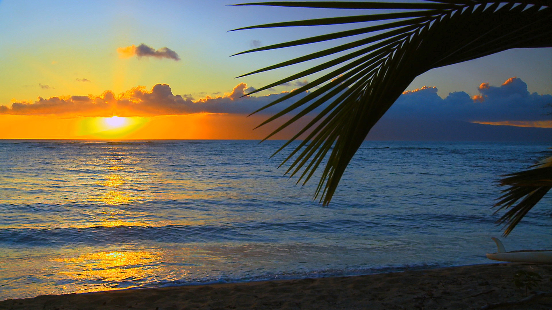 Ocean Waves Beaches Scenic Sunsets Bonus Music Video