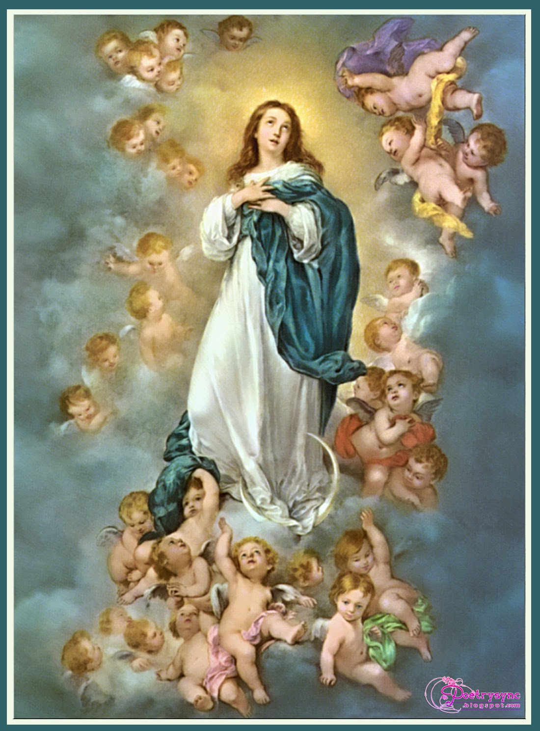 Of The Blessed Virgin Mary Prayers And Quotes Wallpaper Poetry
