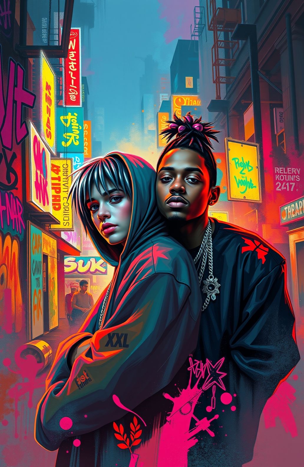 Lil Peep And Xxxtentacion Wallpaper
