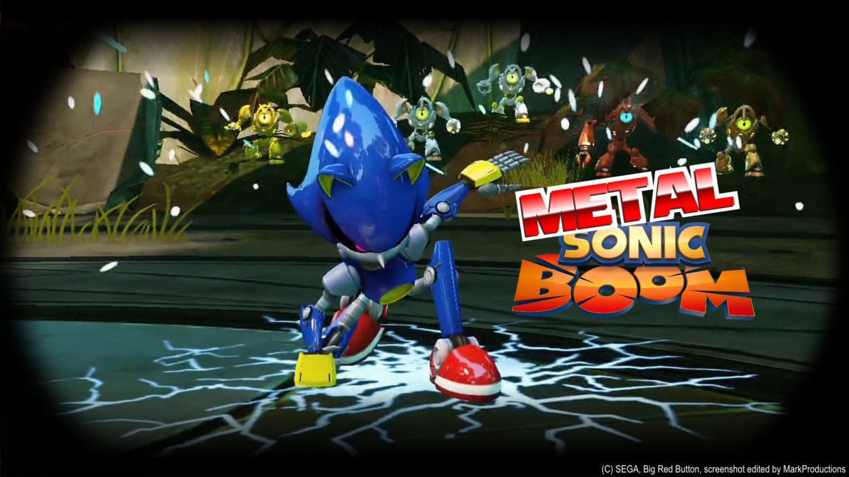 Metal Sonic Boom Wallpaper By Markproductions