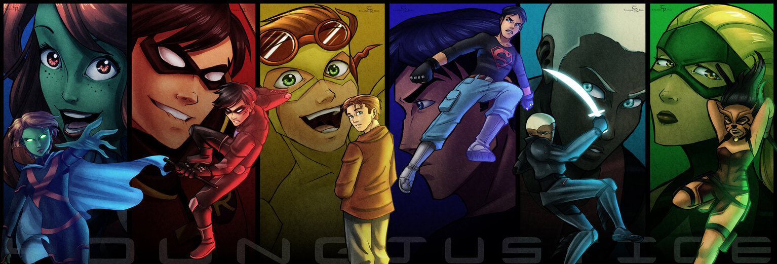 Young Justice Image The Team Wallpaper Photos