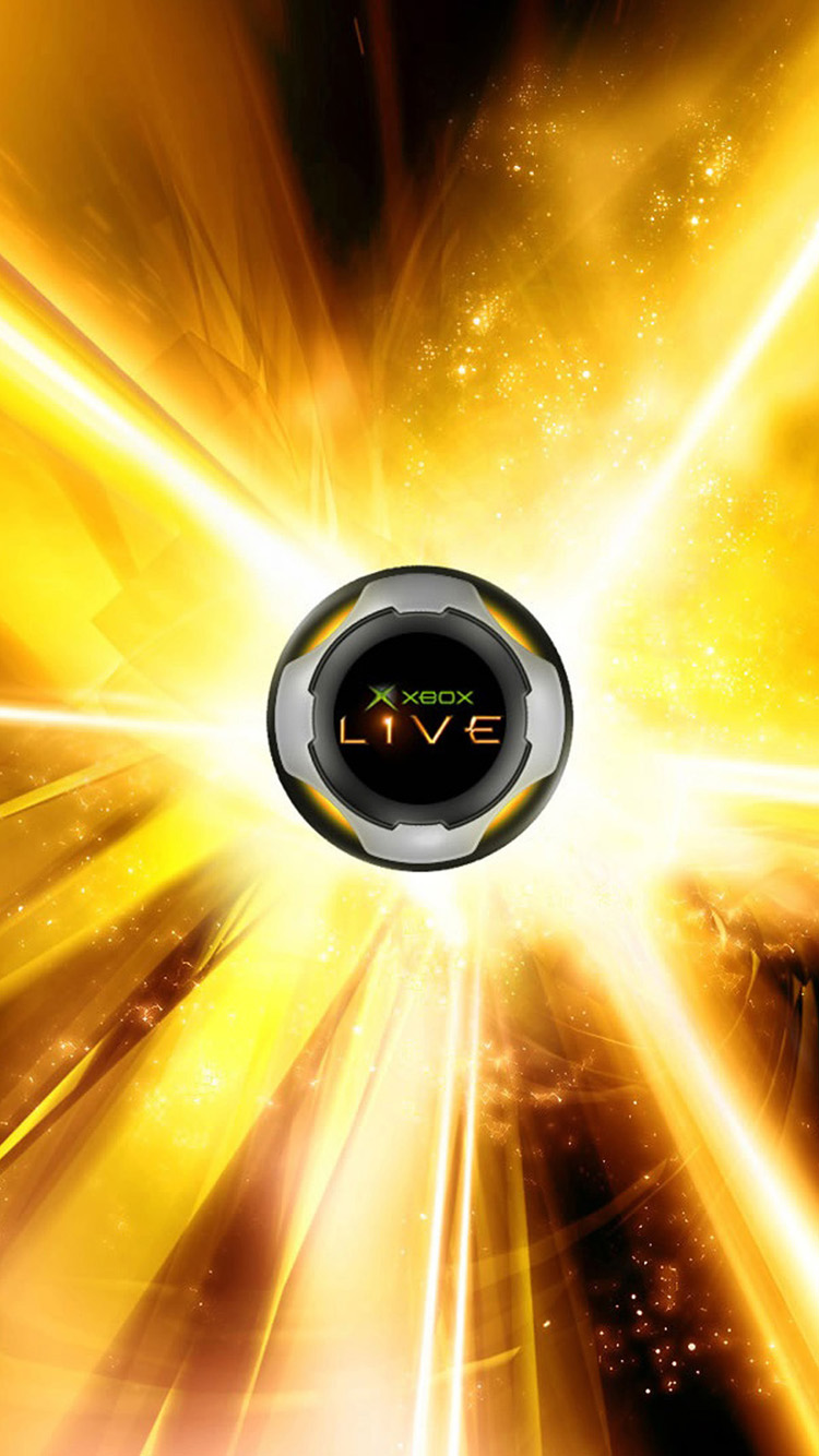 Xbox Live Like Fire iPhone Wallpaper HD