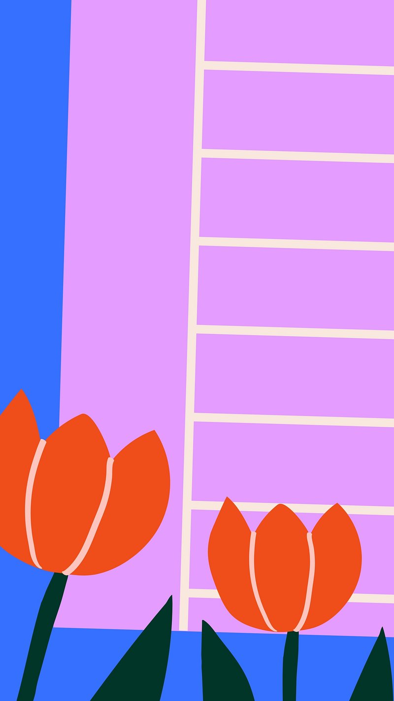 Tulips iPhone Wallpaper Image