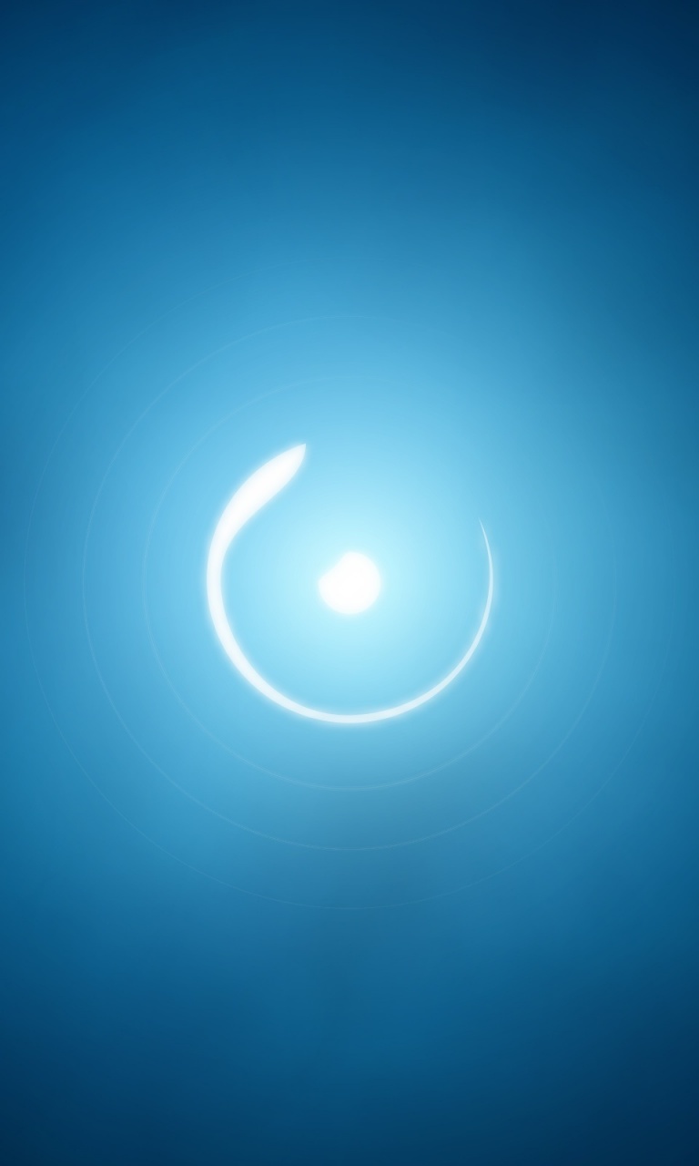 Light On Blue Background Lumia Wallpaper