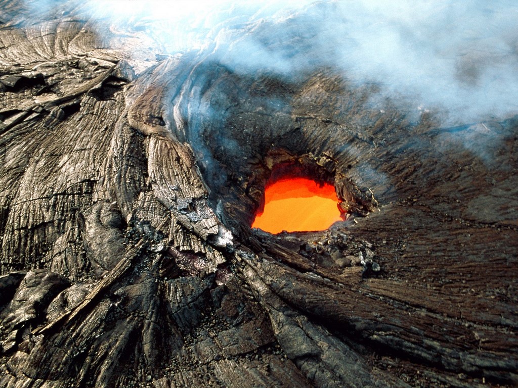 Volcano HD Wallpaper Nature
