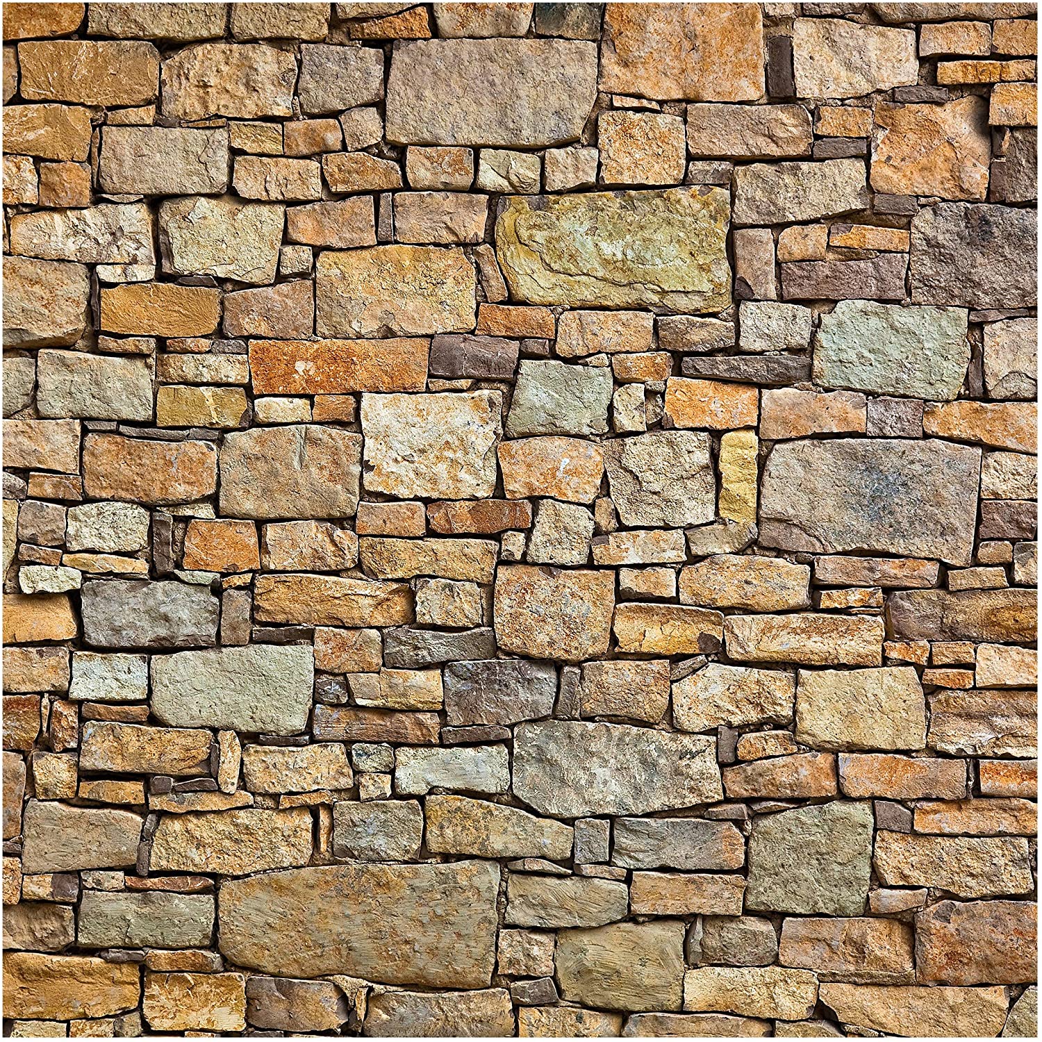 Non Woven Wallpaper Croatia Stonewall Mural Square