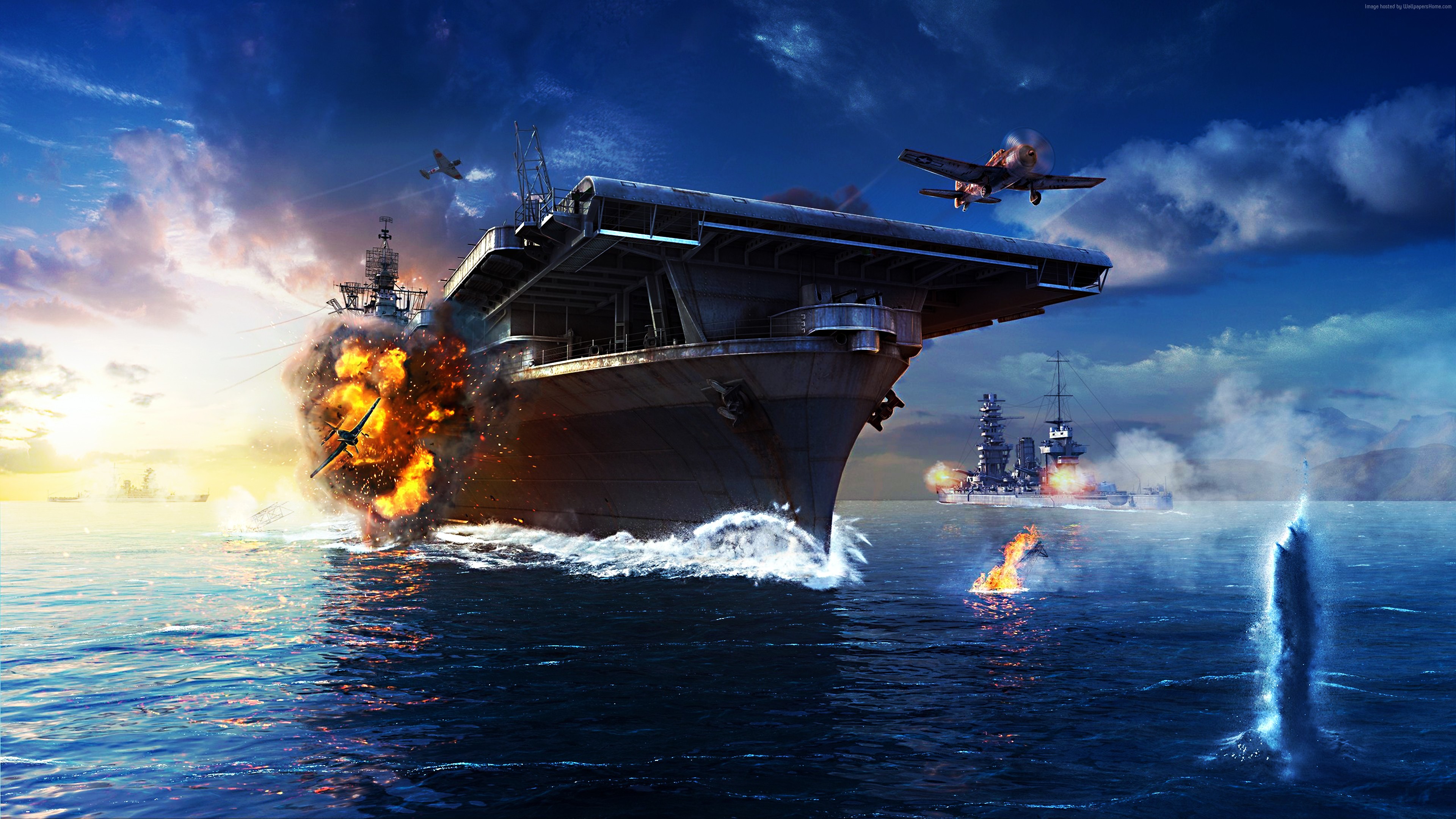 Battle Mmorpg Water Game Simulator Ship Fire