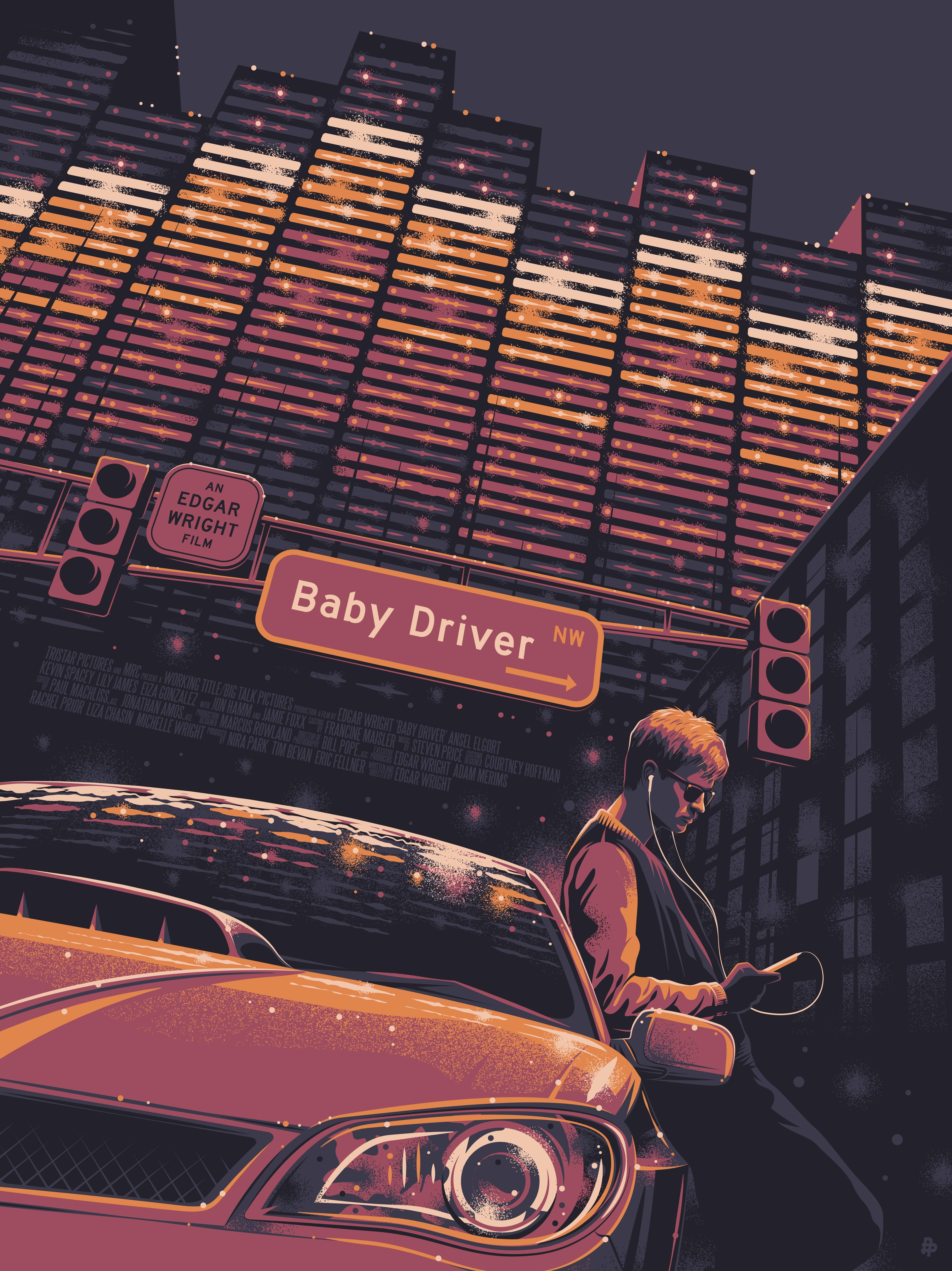 Baby Driver 2017 [4496x6000] MoviePosterPorn