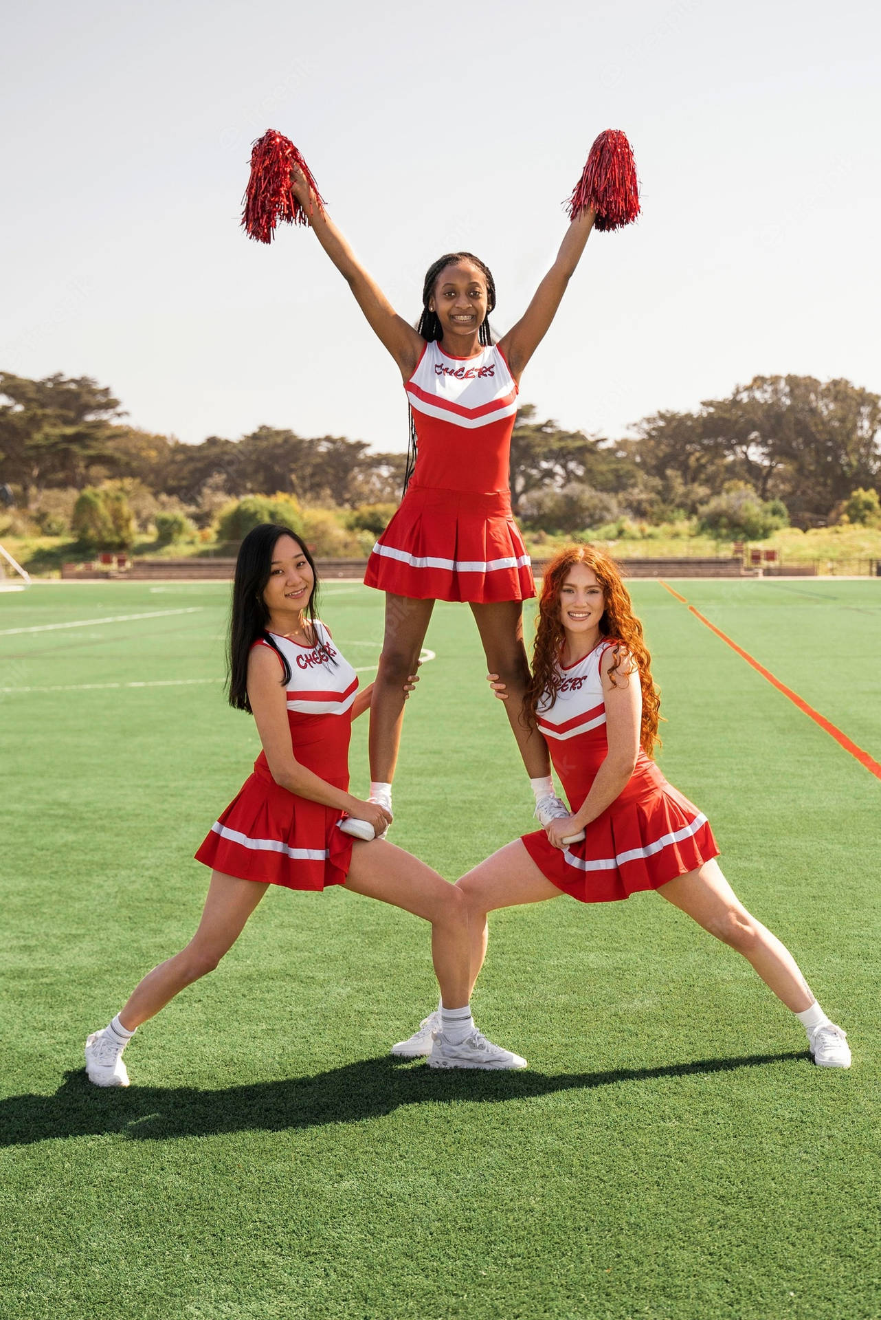 Cheerleader Basic Pyramid Reo31hno6v40lacp Wallpaper