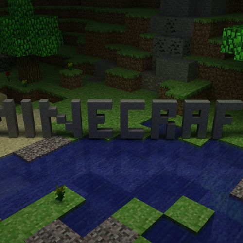 Minecraft Logo Wallpaper