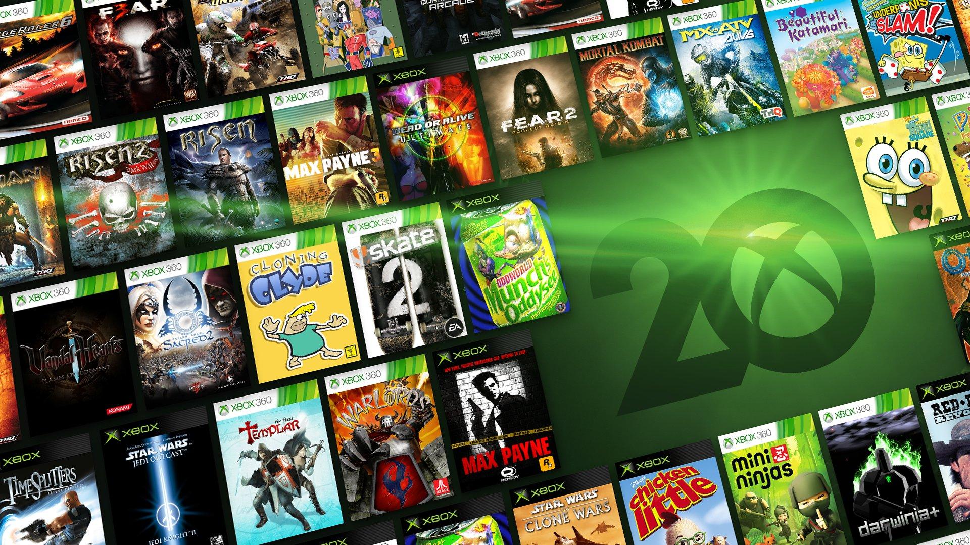 Xbox On X Celebrate Years Of With The Titles That