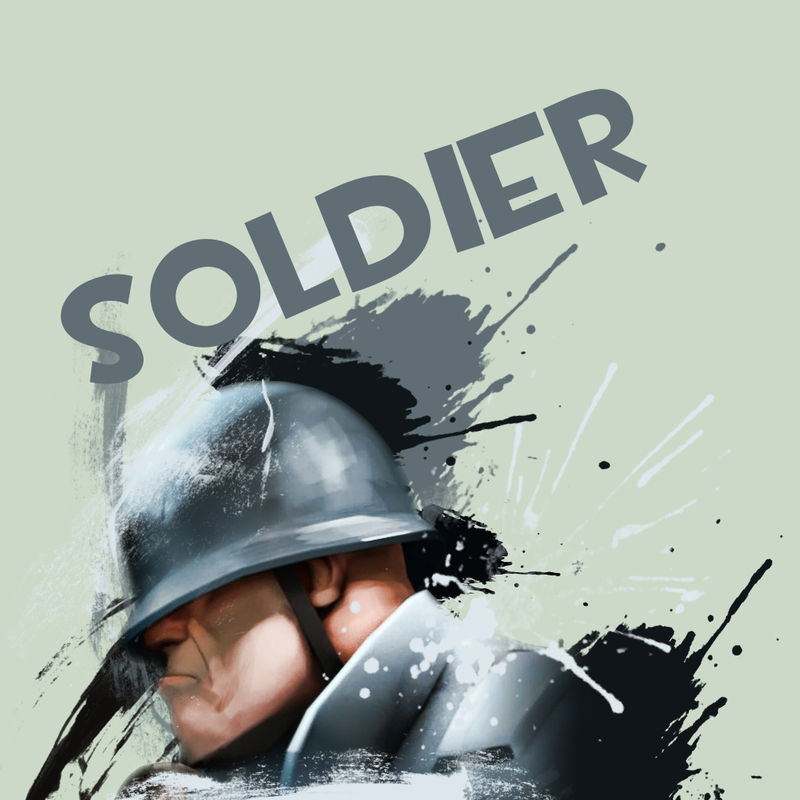 tf2 blu soldier wallpaper