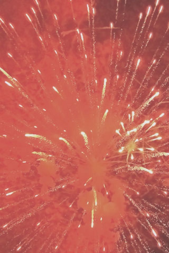 Red Fireworks iPhone Wallpaper And 4s