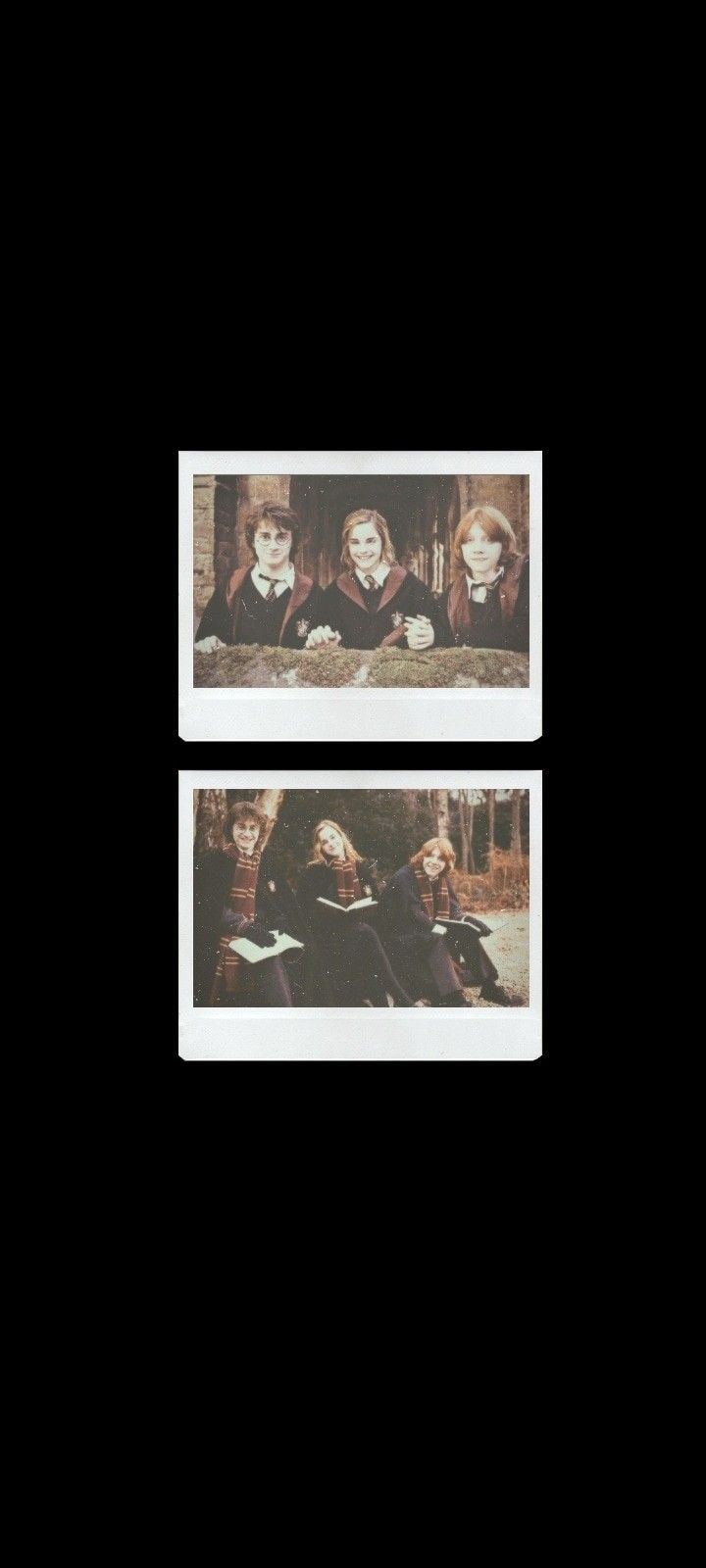 Golden Trio Wallpaper Harry Potter