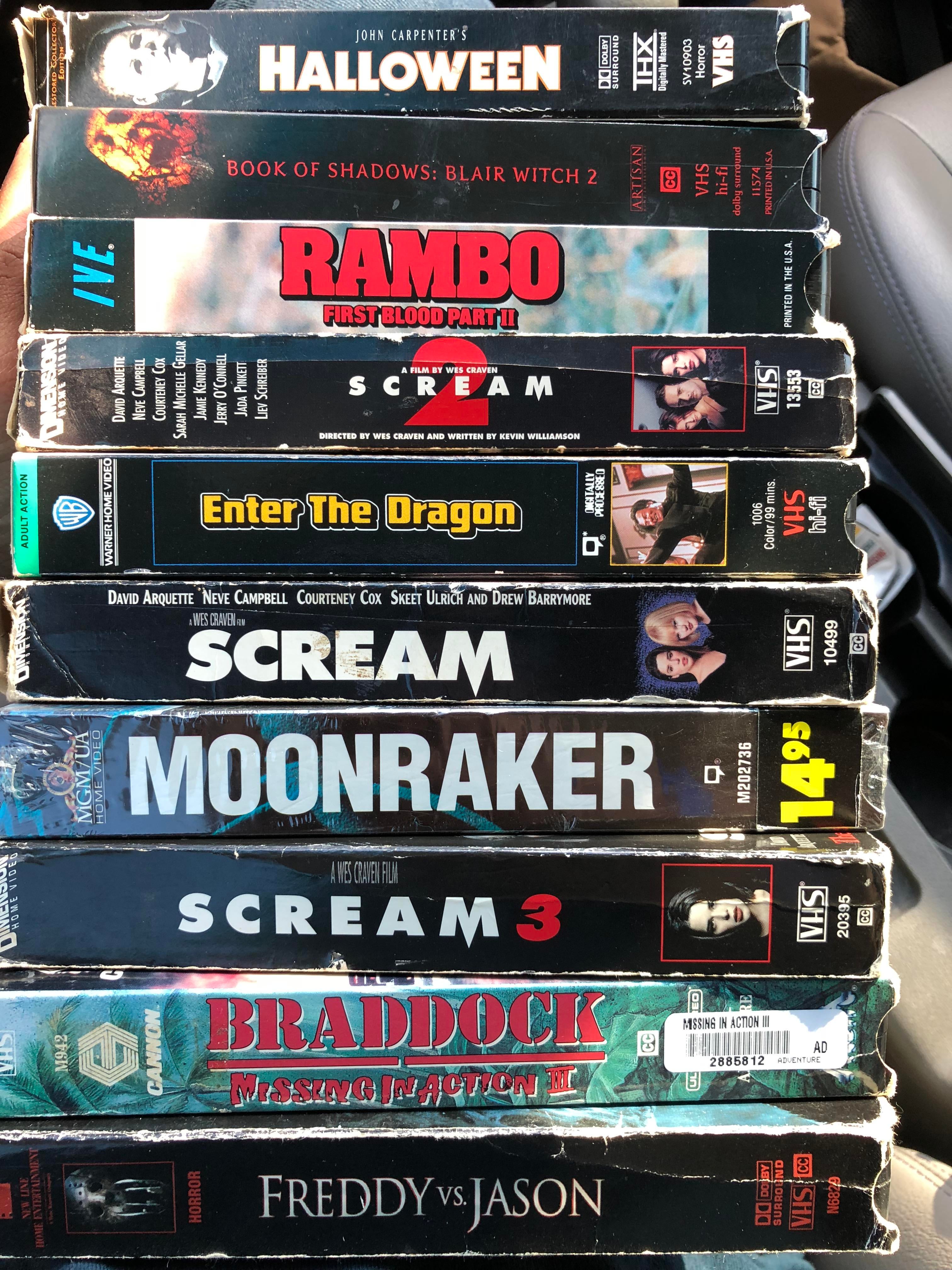 So I Ve Always Had Pretty Crap Luck With Vhs Hunting But Today
