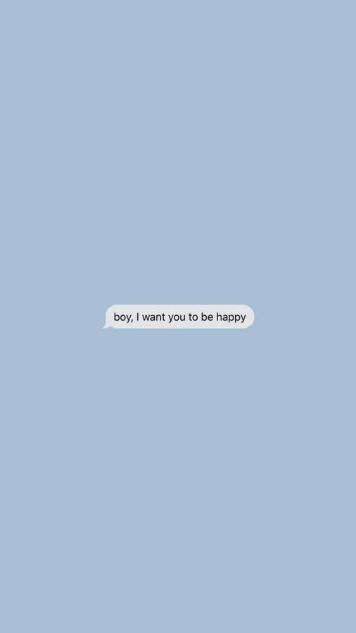 Pastel Blue Aesthetic Quotes Wallpaper