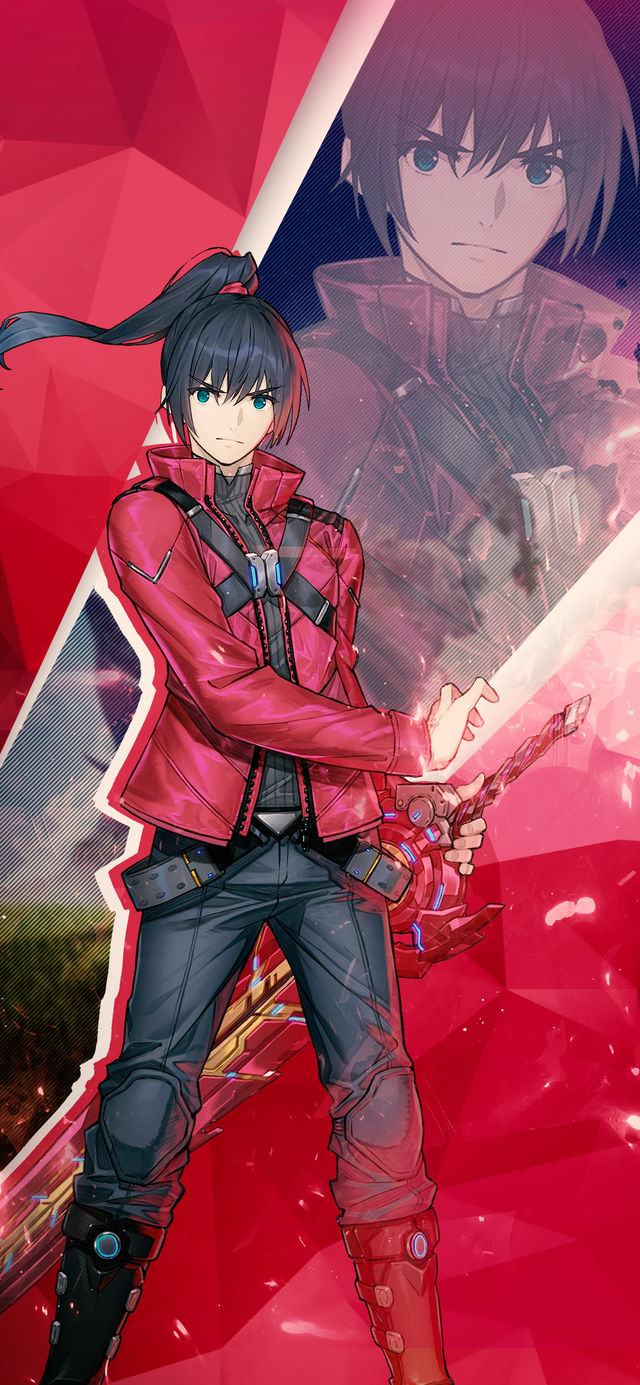 Mobile Backgrounds for the cast of Xenoblade Chronicles r