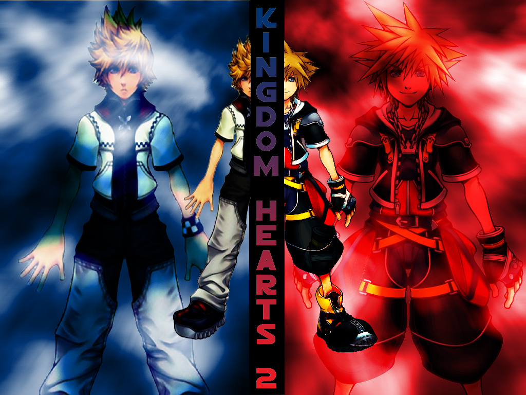 Kingdom Hearts Sora And Roxas Wallpaper