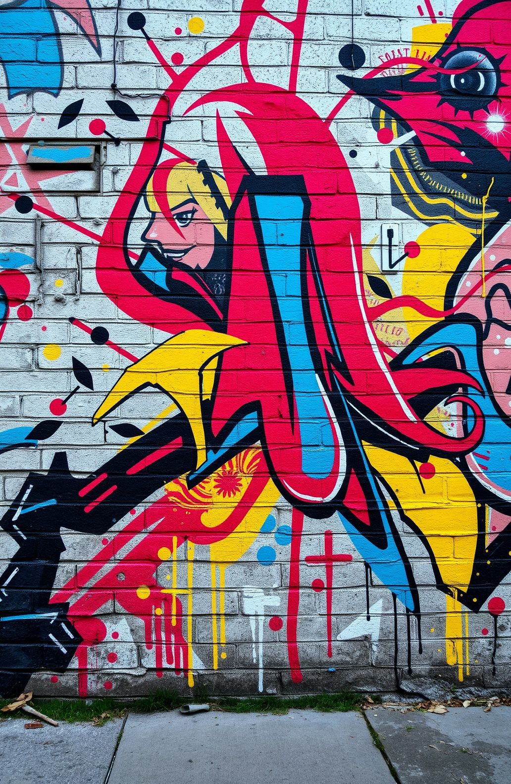 Abstract Graffiti Wallpaper