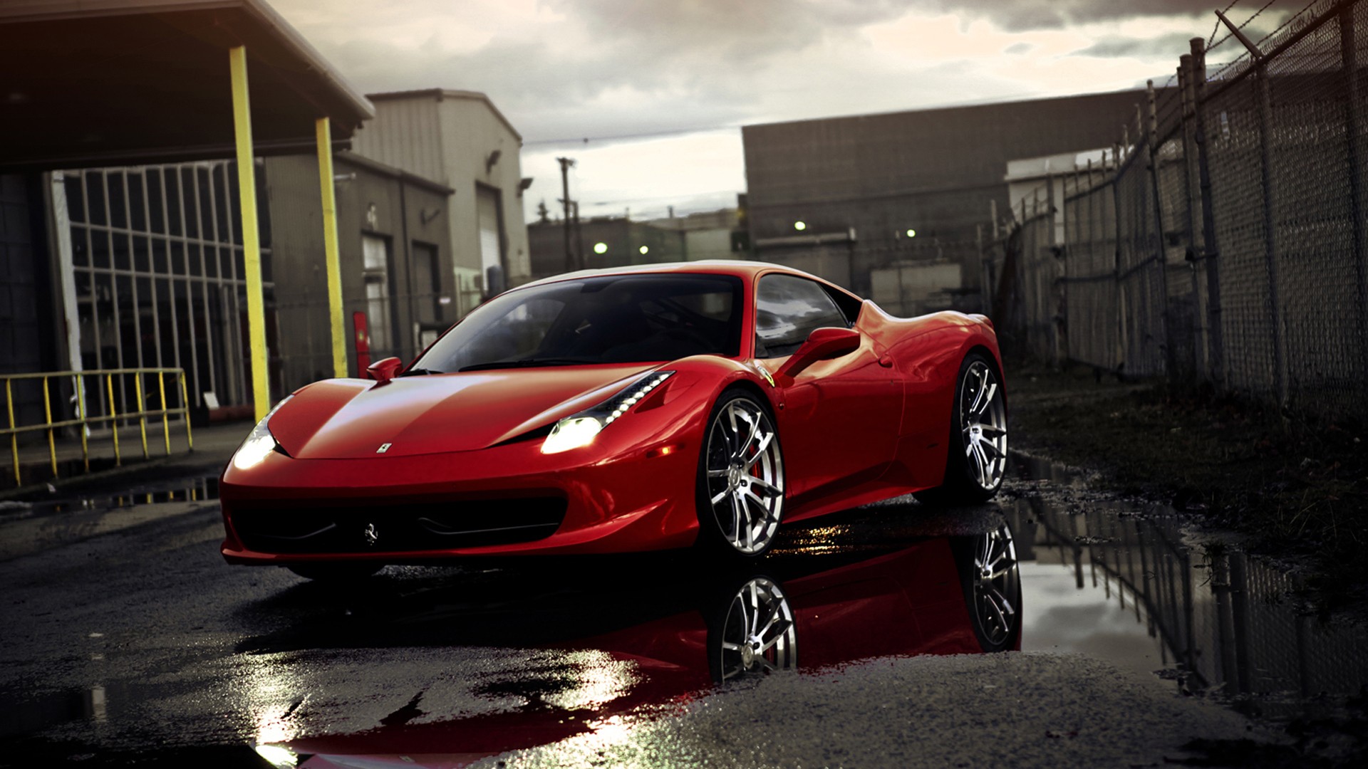Ferrari Italia Sports Cars HD Wallpaper