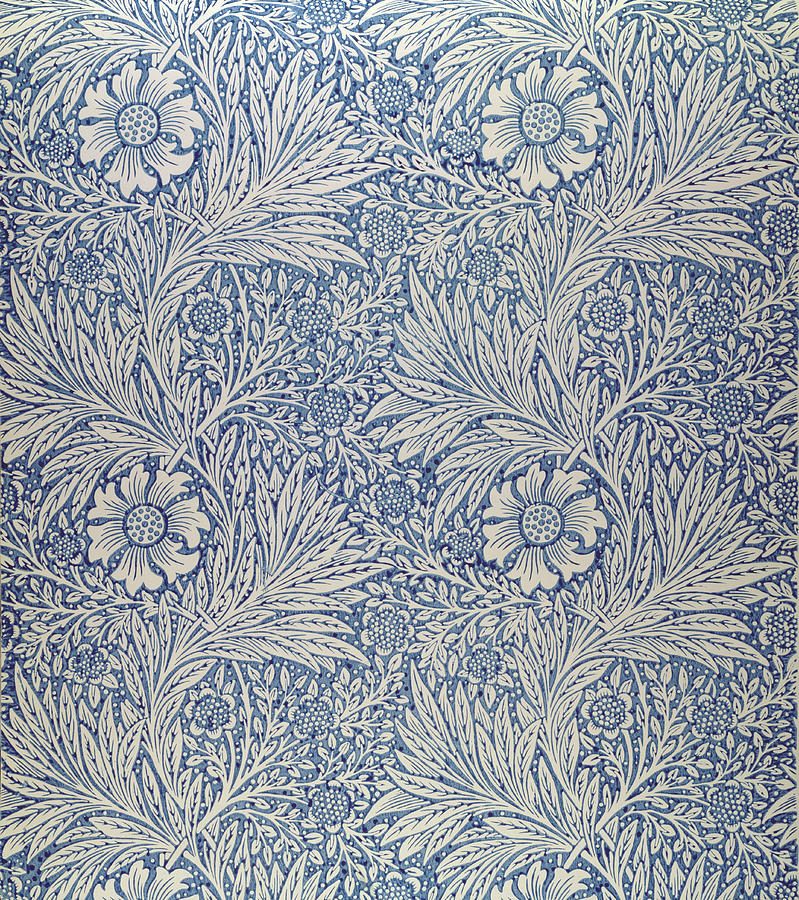 love this pattern Wallpaper by William Morris called Marigold 799x900