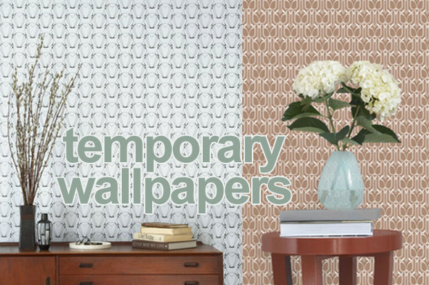 Temporary wallpapers   interior design trend spotting for renters 620x413