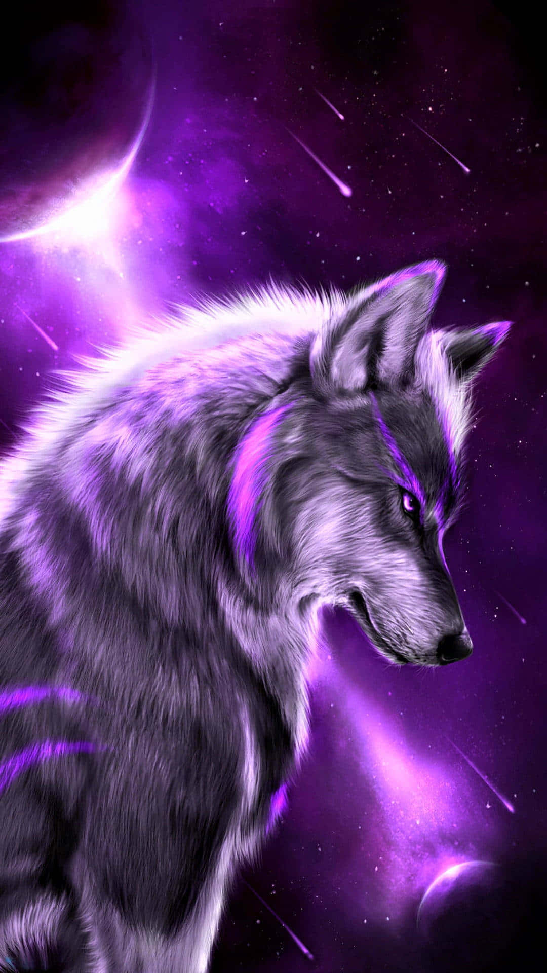 Wolf Aesthetic Wallpaper