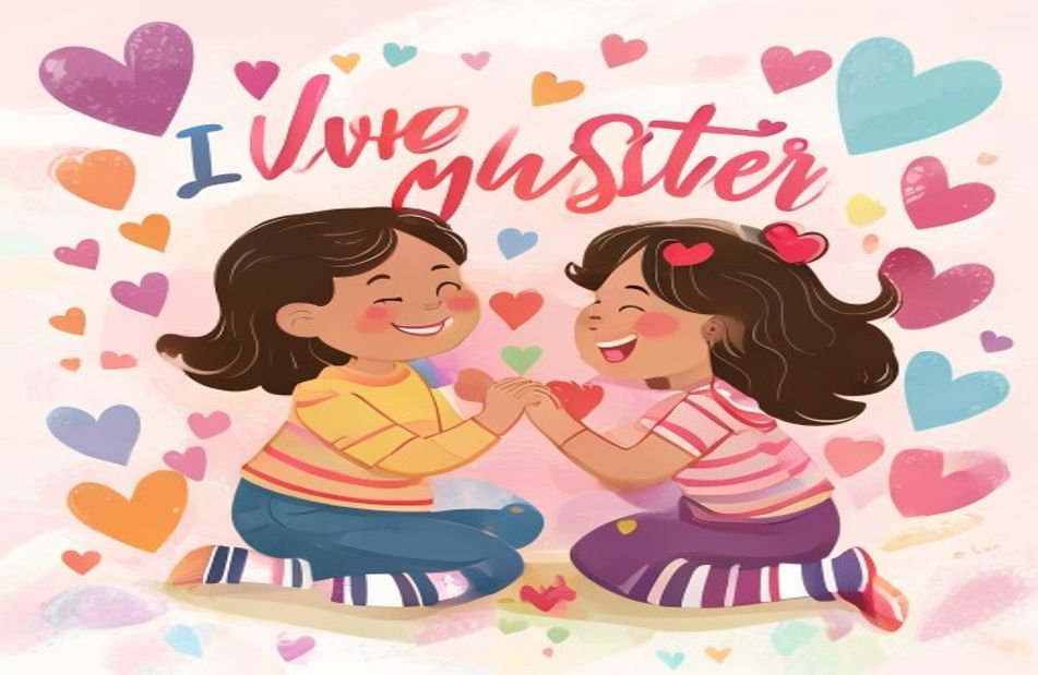 I Love My Sister Wallpaper