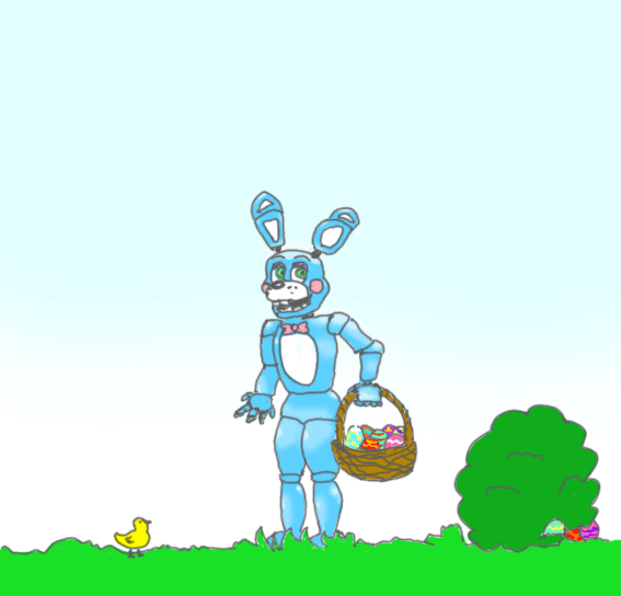 Fnaf Easter Bonnie Animated Version By Dazza1008
