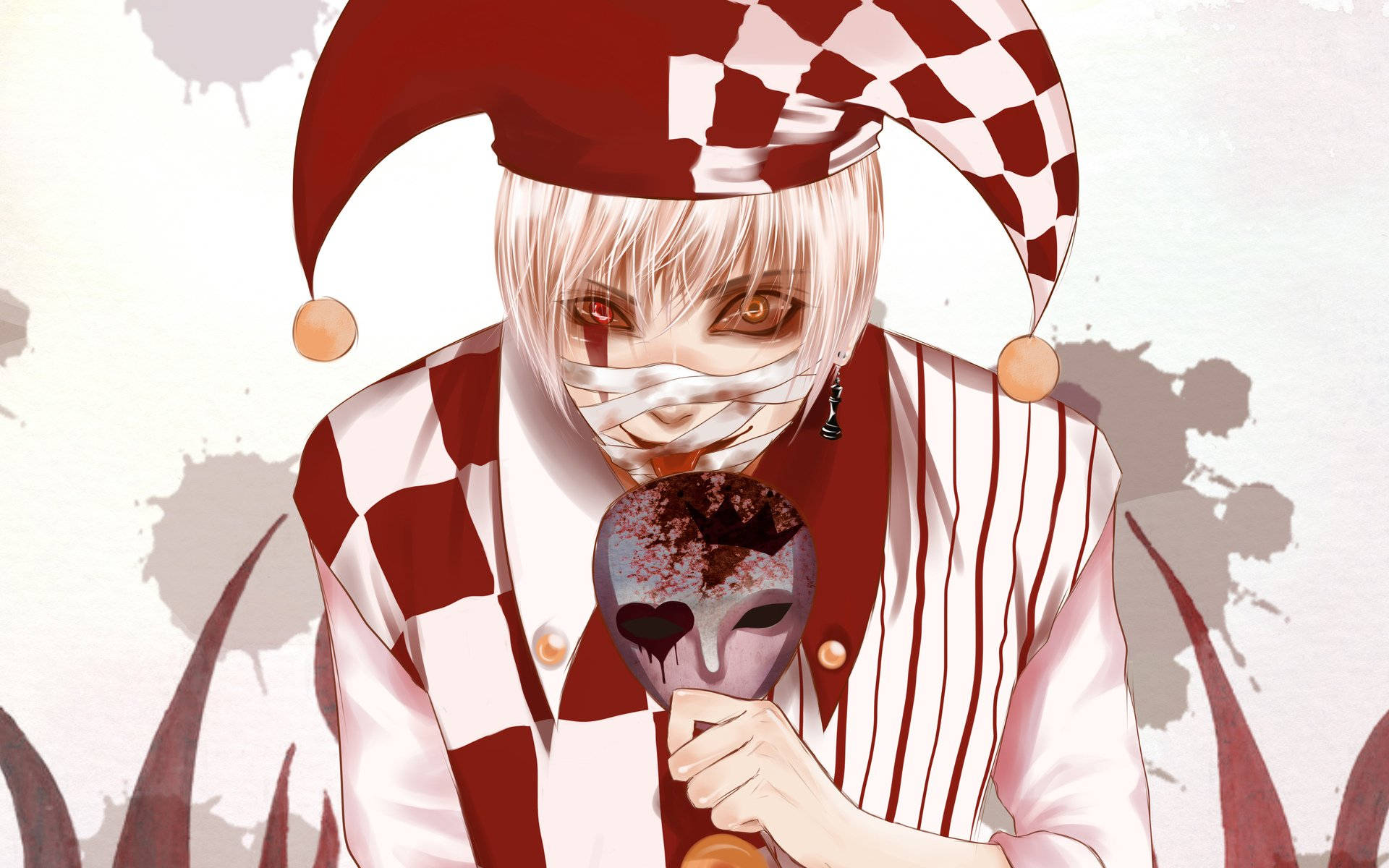 Crazy Anime Boy Wallpaper