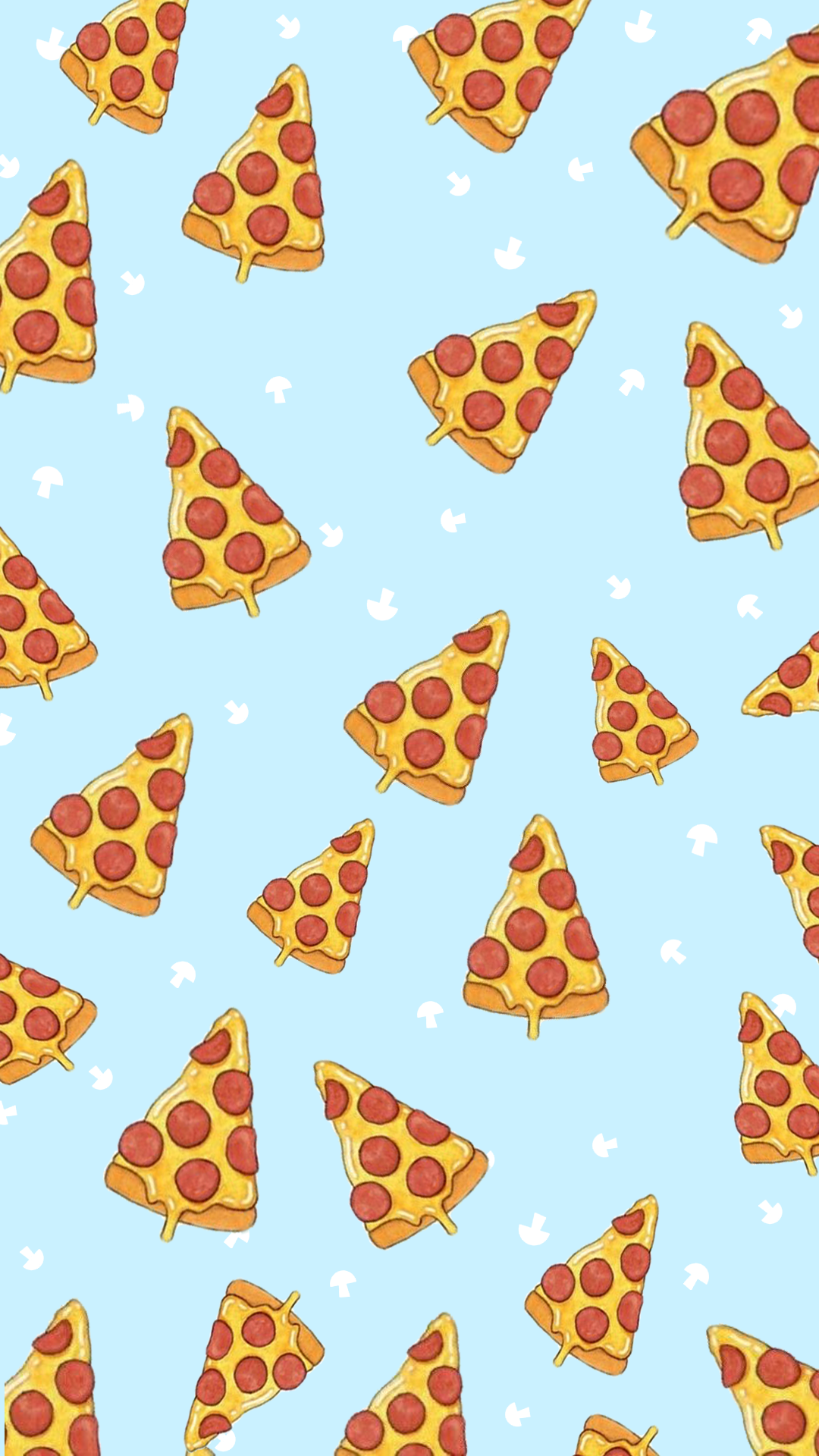 Wallpaper Love Pizza By Gocase Duvar Resim Resimler