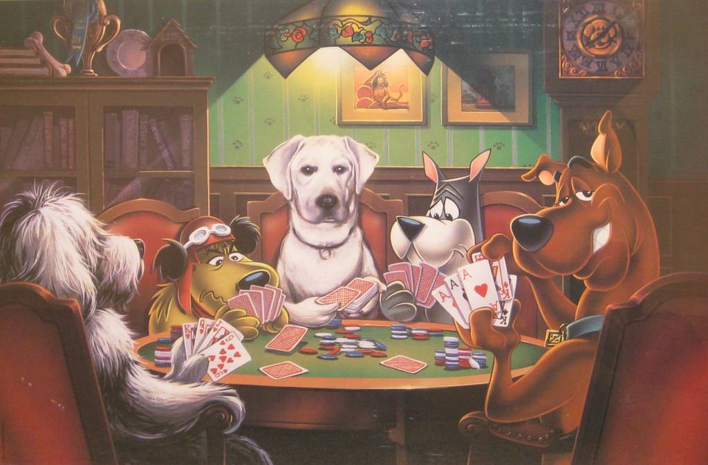 Dogs Playing Poker Wallpaper Play Casino Online
